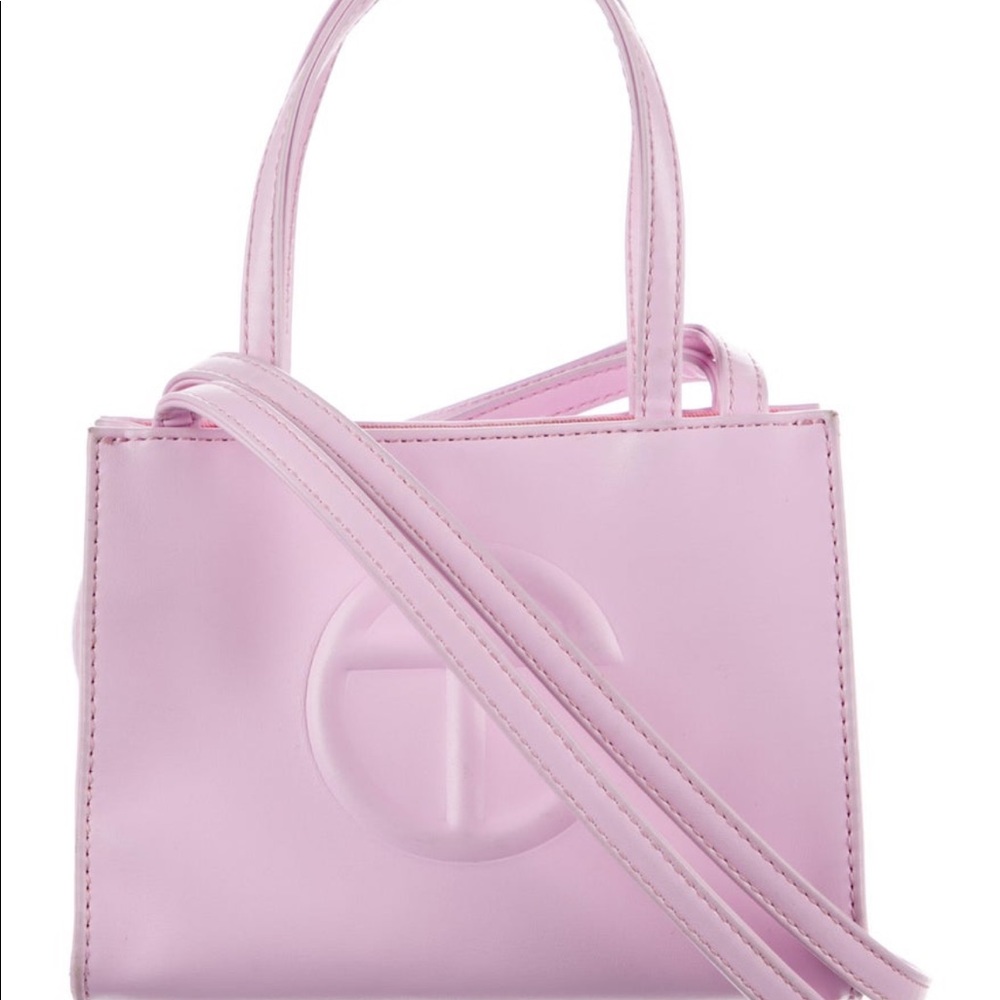 pink small telfar